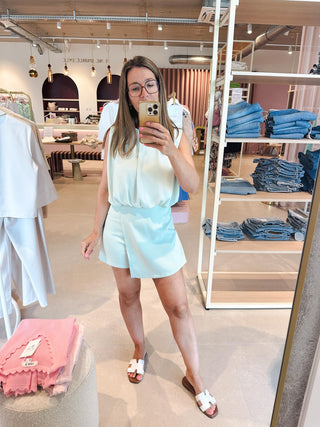 Playsuit Mint Skort