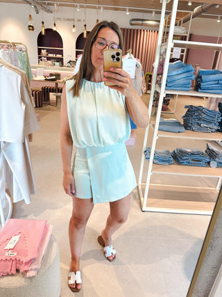 Playsuit Mint Skort