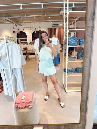 Playsuit Mint Skort