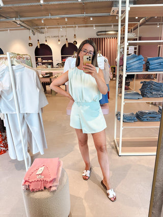 Playsuit Mint Skort