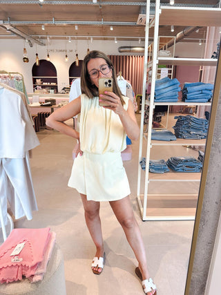 Playsuit Geel Skort
