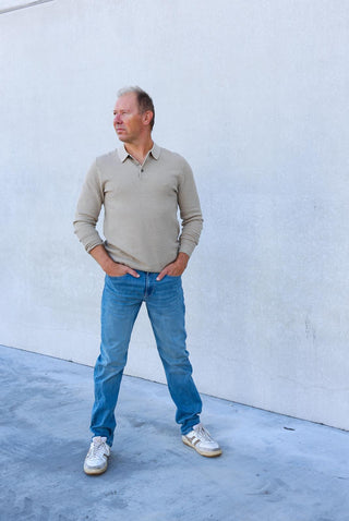Polo Bluriley met lange mouwen