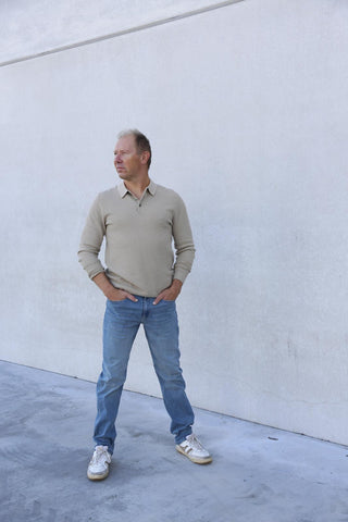 Polo Bluriley met lange mouwen
