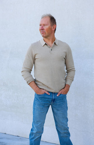 Polo Bluriley met lange mouwen