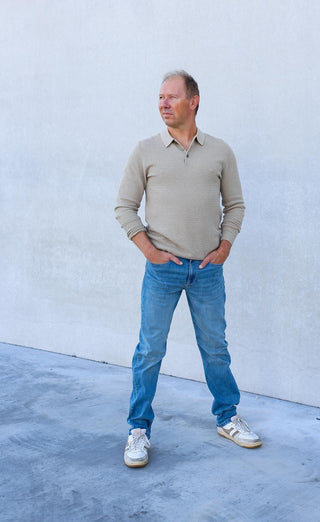 Polo Bluriley met lange mouwen