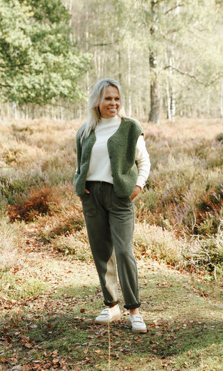 Broek Johny Vert de Gris