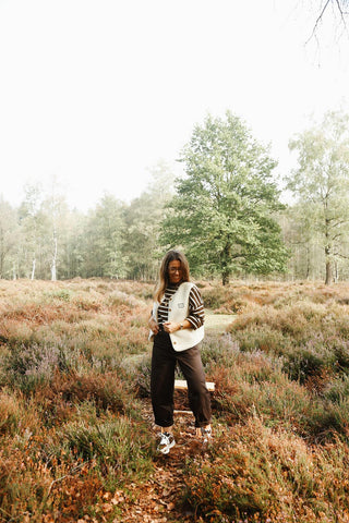 Broek Barrel Mokka