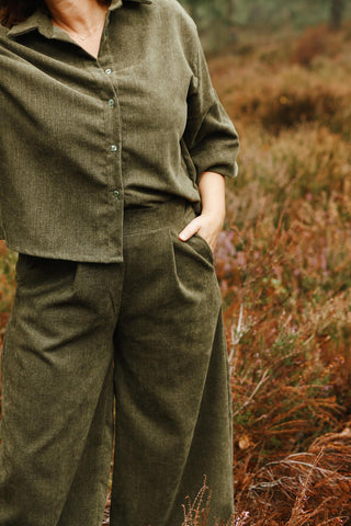 Gilet / Bloes Verde Amore