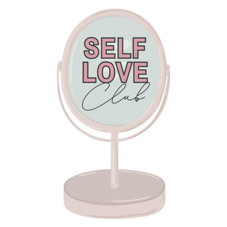 Self love club illustratie